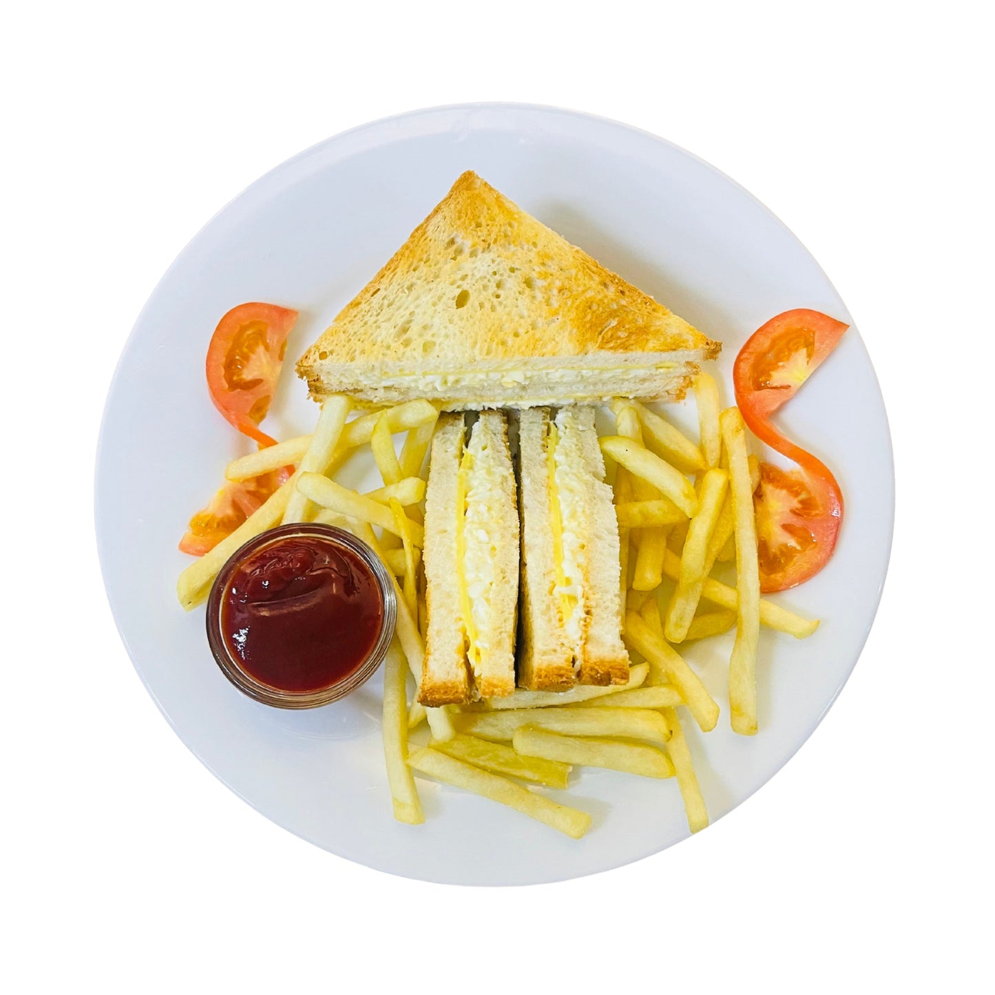 Cheese & Egg Sandwich (2 Layers)