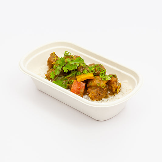 5 Spice Curry Chicken with Rice Image